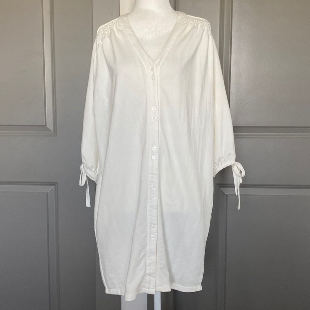 NWT Button Front Knit Dress